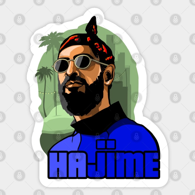Hajime Sticker by ModManner